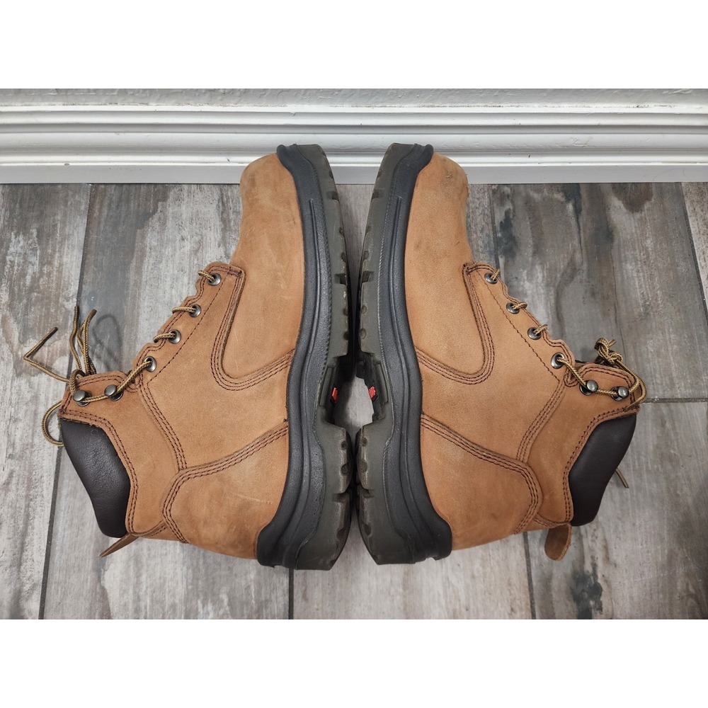 Red Wing King Toe 2240 Waterproof Steel Toe Work Boots Men's 9 D Brown Leather - Picture 8 of 11